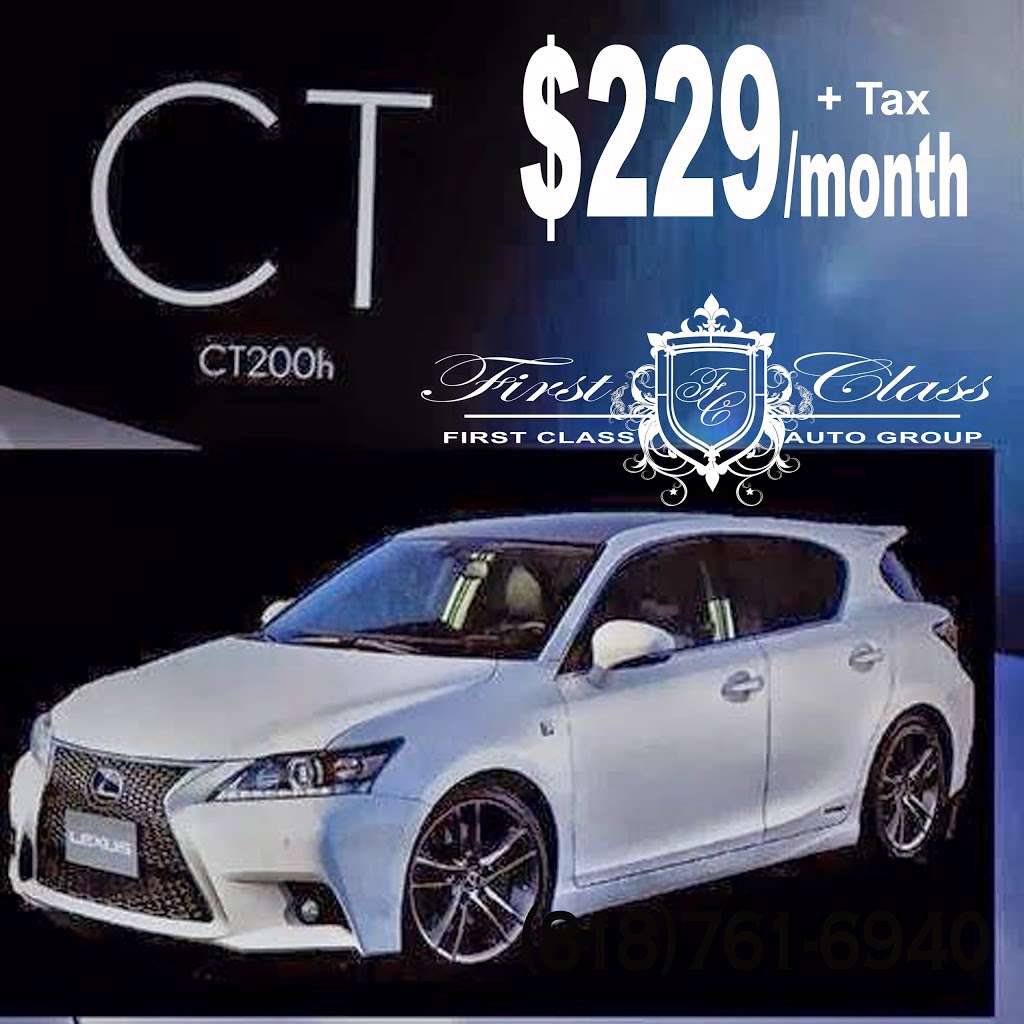 First Class Auto Group - Auto Leasing & Sales | 11490 Burbank Blvd, North Hollywood, CA 91601, USA | Phone: (818) 761-6940