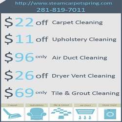 Spring Steam Carpet & Care | 9305 Spring Cypress Rd, Spring, TX 77379, USA | Phone: (281) 819-7011