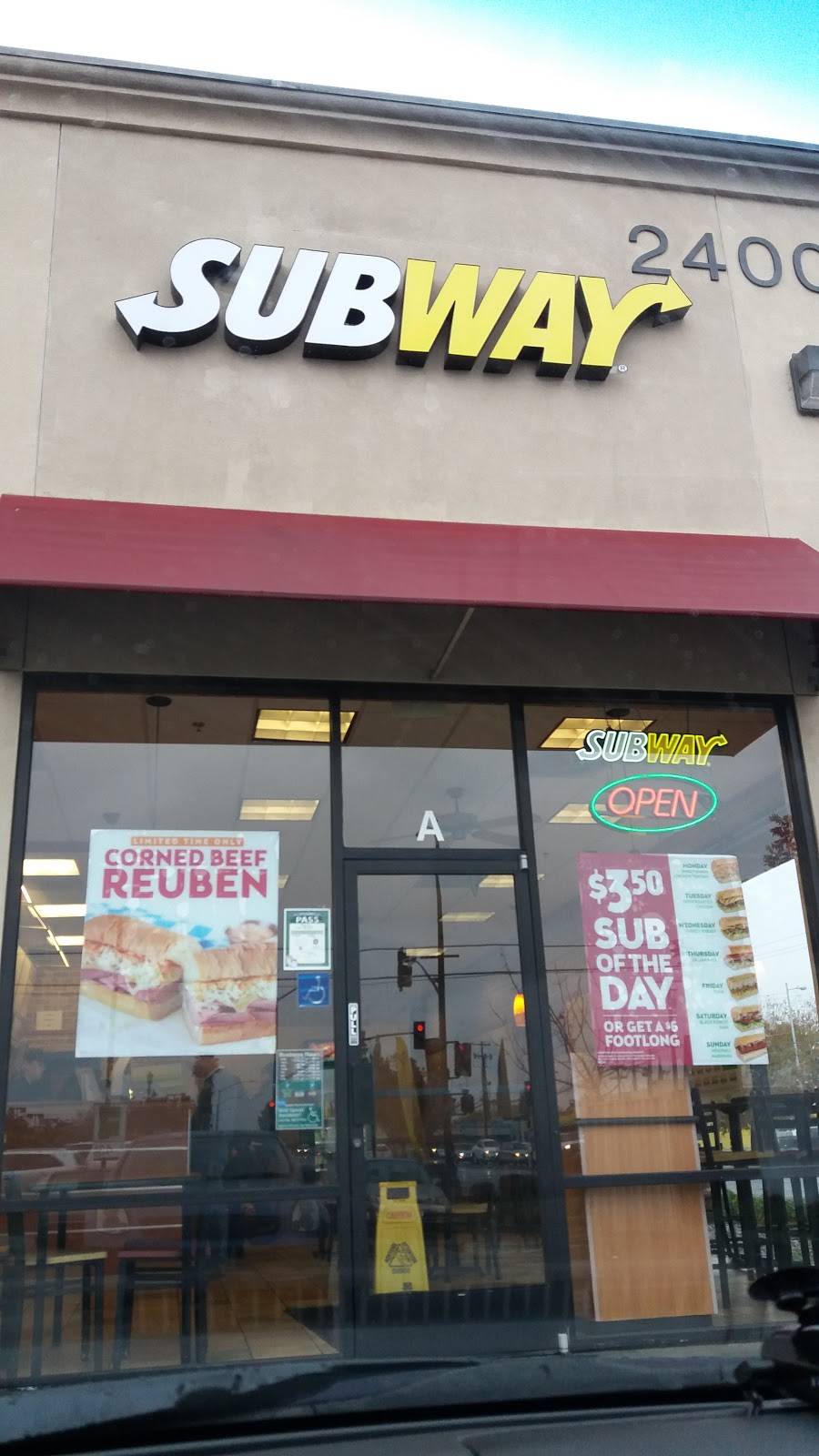 Subway | 2400 Florin Rd Suite A, Sacramento, CA 95822, USA | Phone: (916) 395-2400