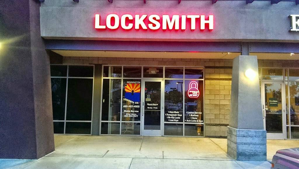 Pennington Locksmith Company | 235 E Warner Rd #103, Gilbert, AZ 85296, USA | Phone: (480) 497-4500