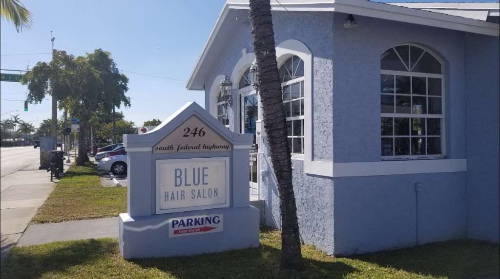 Blue Hair Salon | 246 S Federal Hwy, Dania Beach, FL 33004, USA | Phone: (305) 985-9490