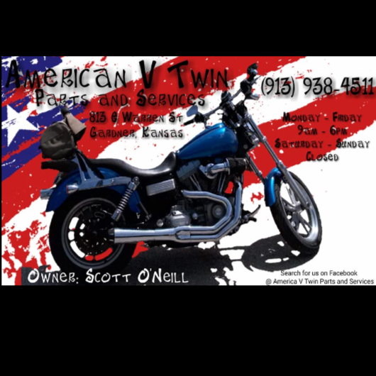 American V Twin | 813 E Warren St, Gardner, KS 66030, USA | Phone: (913) 938-4511