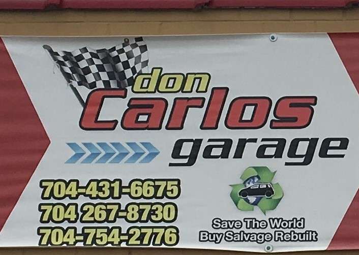 Don Carlos Garage | 2908-B S Main St, Salisbury, NC 28147, USA | Phone: (704) 431-6675