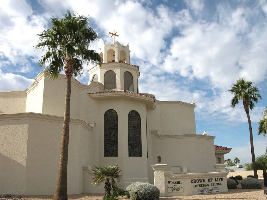 Crown of Life Lutheran Church | 13131 W Spanish Garden Dr, Sun City West, AZ 85375, USA | Phone: (623) 546-6228