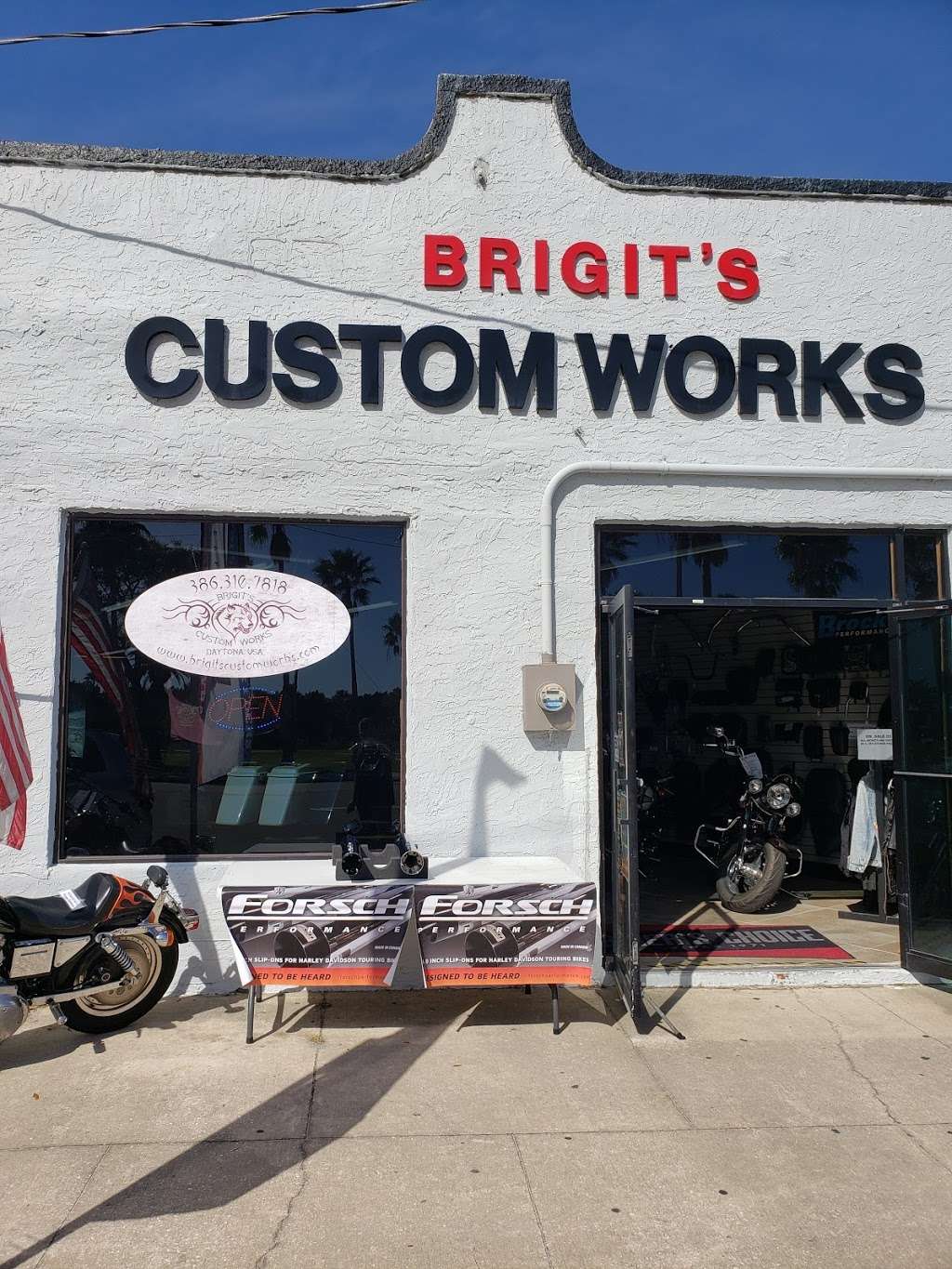 Brigit’s Custom Works | 406 N Beach St, Daytona Beach, FL 32114, USA | Phone: (386) 310-7818