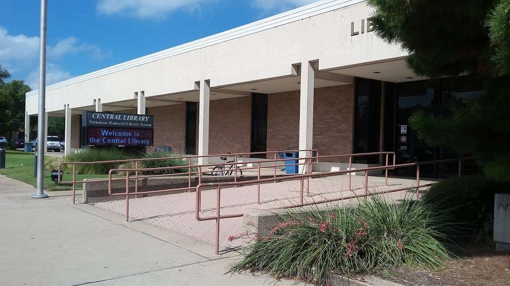 Central Library of the Nicholson Memorial Library System | 625 Austin St, Garland, TX 75040 | Phone: (972) 205-2500