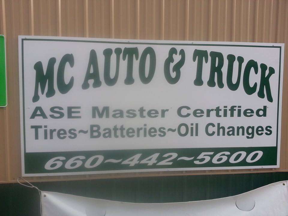 Mc Auto & Truck Repair Towing & Recovery Llc | 208 Nebraska St, Mound City, MO 64470 | Phone: (660) 853-0584