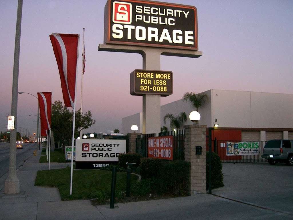 Security Public Storage | 13650 Imperial Hwy, Santa Fe Springs, CA 90670 | Phone: (562) 921-0088