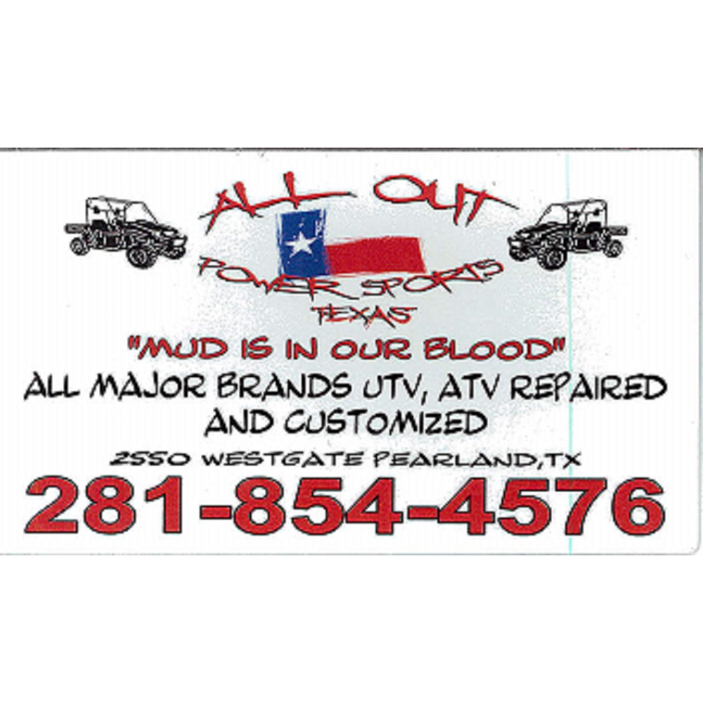 ALL OUT POWERSPORTS OF TEXAS, L.L.C. | 2550 Westgate Dr c, Pearland, TX 77581, USA | Phone: (281) 854-4576