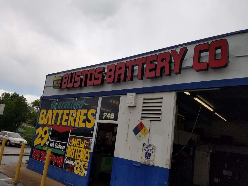Bustos Battery Co | 748 Sheridan Boulevard, Denver, CO 80214, USA | Phone: (720) 387-7440
