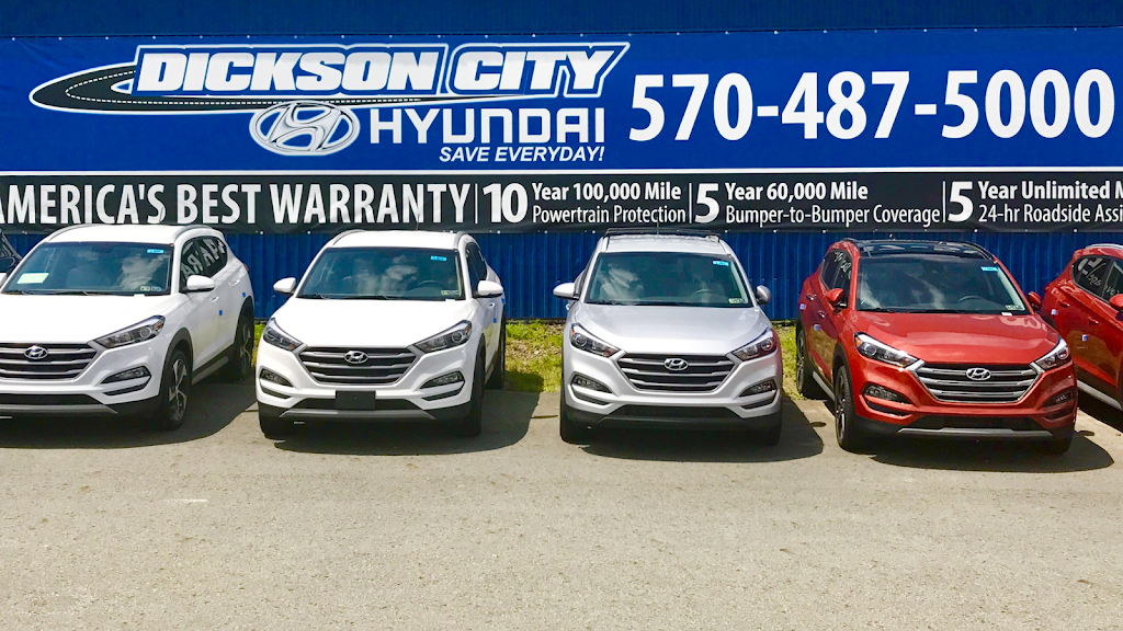 Dickson City Hyundai | 1519 Scranton Carbondale Hwy, Scranton, PA 18508, USA | Phone: (570) 291-5252