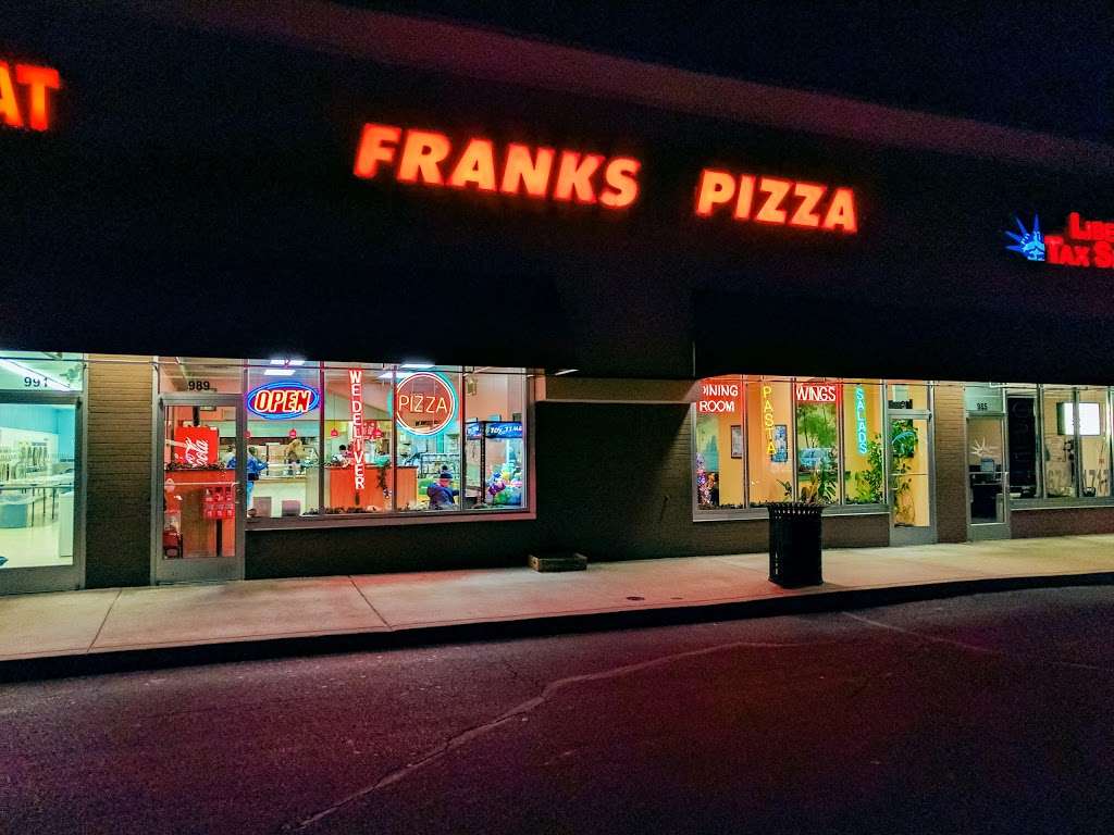 Franks Pizza | 1001, 989 W County Line Rd, Hatboro, PA 19040, USA | Phone: (215) 674-2222