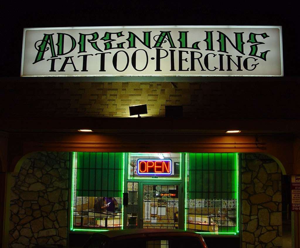 Adrenaline Tattoo & Body Piercing | 2140 Austin Hwy, San Antonio, TX 78218, USA | Phone: (210) 564-0389