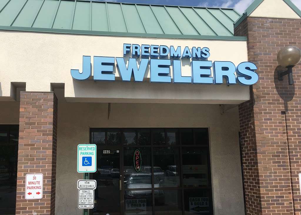 Freedmans Jewelers | 962 Parkway Ave, Ewing Township, NJ 08618, USA | Phone: (609) 882-0830