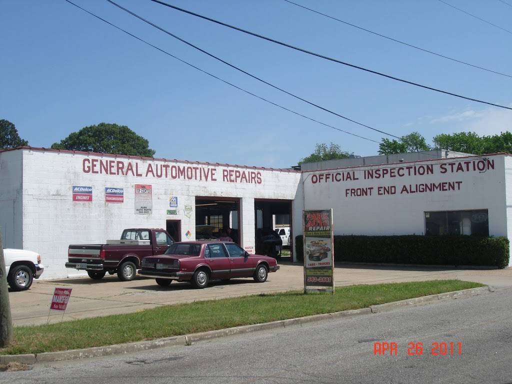 Park Auto Repair | 1801 Park Ave, Chesapeake, VA 23324, USA | Phone: (757) 543-3501