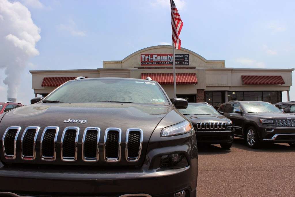 TriCounty Chrysler Dodge Jeep Ram | 15 D and L Dr #100, Limerick, PA 19468, USA | Phone: (610) 367-2941