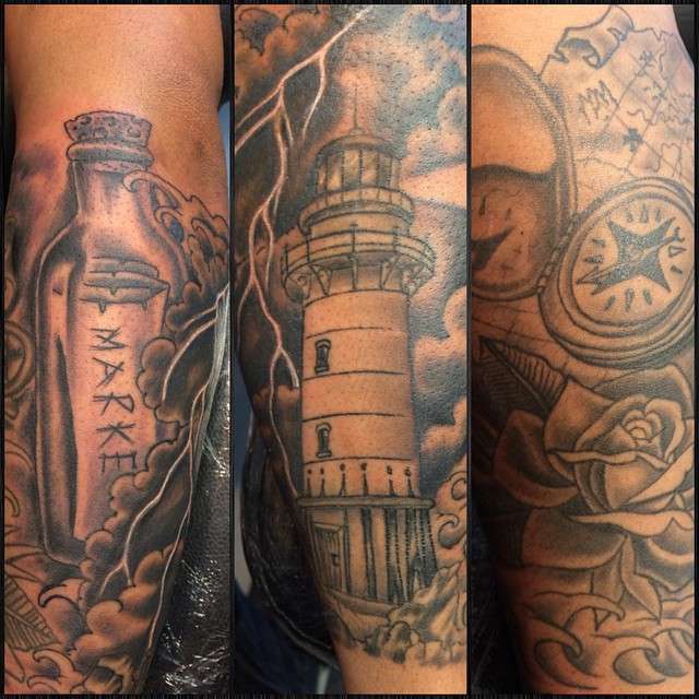 Rose & Dagger Tattoo | 12914 FM 1960 Suite G, Houston, TX 77065 | Phone: (214) 280-6509