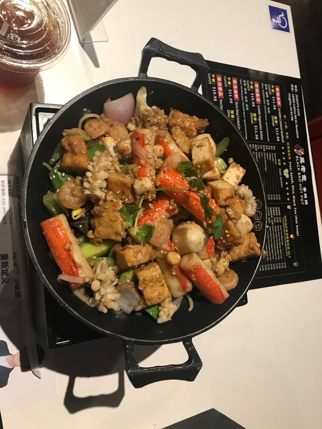 Black Bao Hot Pot | 18406 Colima Rd Ste C, Rowland Heights, CA 91748, USA | Phone: (626) 474-2105 Black Bao Hot Pot | 18406 Colima Rd Ste C, Rowland Heights, CA 91748, USA | Phone: (626) 474-2105