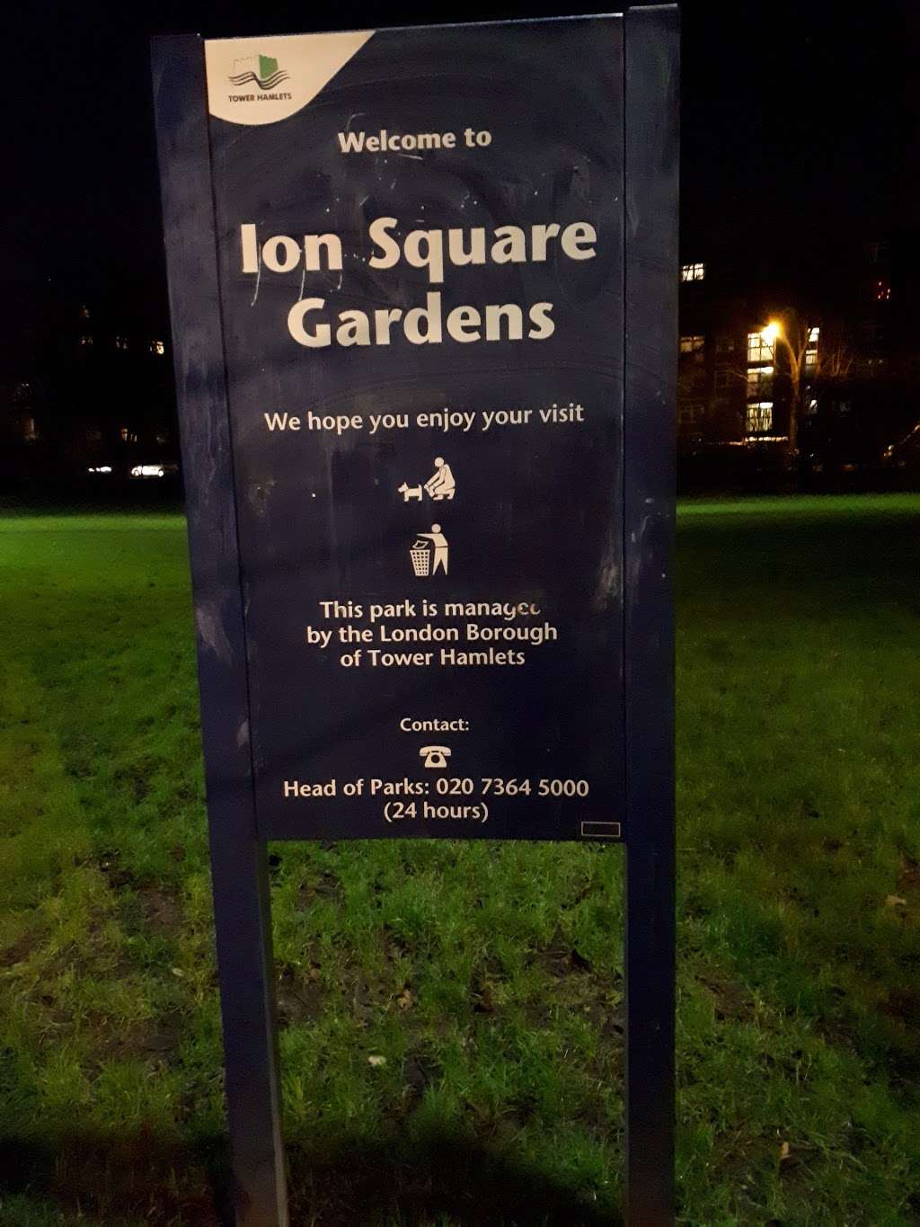 Ion Square Gardens | London Borough of Tower Hamlets, London E2 7DQ, UK | Phone: 020 7364 5000