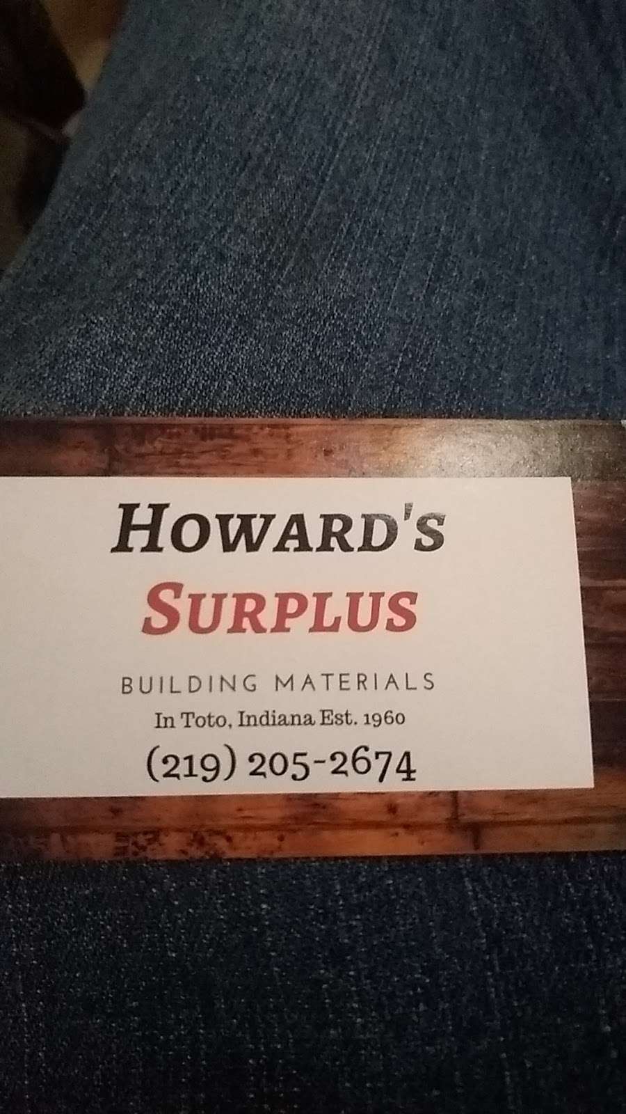 Howards Surplus And Salvage | 200 S Toto Rd, North Judson, IN 46366, USA