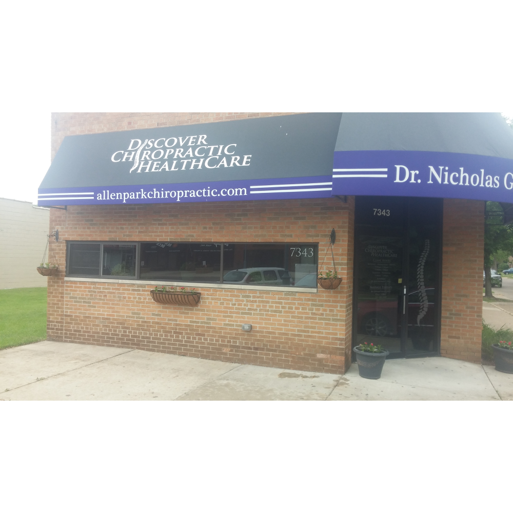 Discover Chiropractic HealthCare P.C. | 7343 Park Ave, Allen Park, MI 48101, USA | Phone: (313) 582-1040