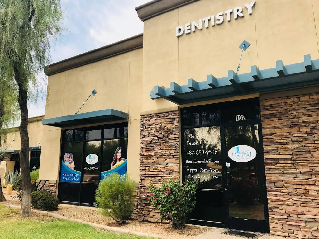 Brush Dental of Queen Creek | 22717 S Ellsworth Rd STE B102, Queen Creek, AZ 85142, USA | Phone: (480) 888-9596