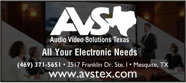 Audio Video Solutions Texas | 2517 Franklin Dr I, Mesquite, TX 75150 | Phone: (469) 371-5651