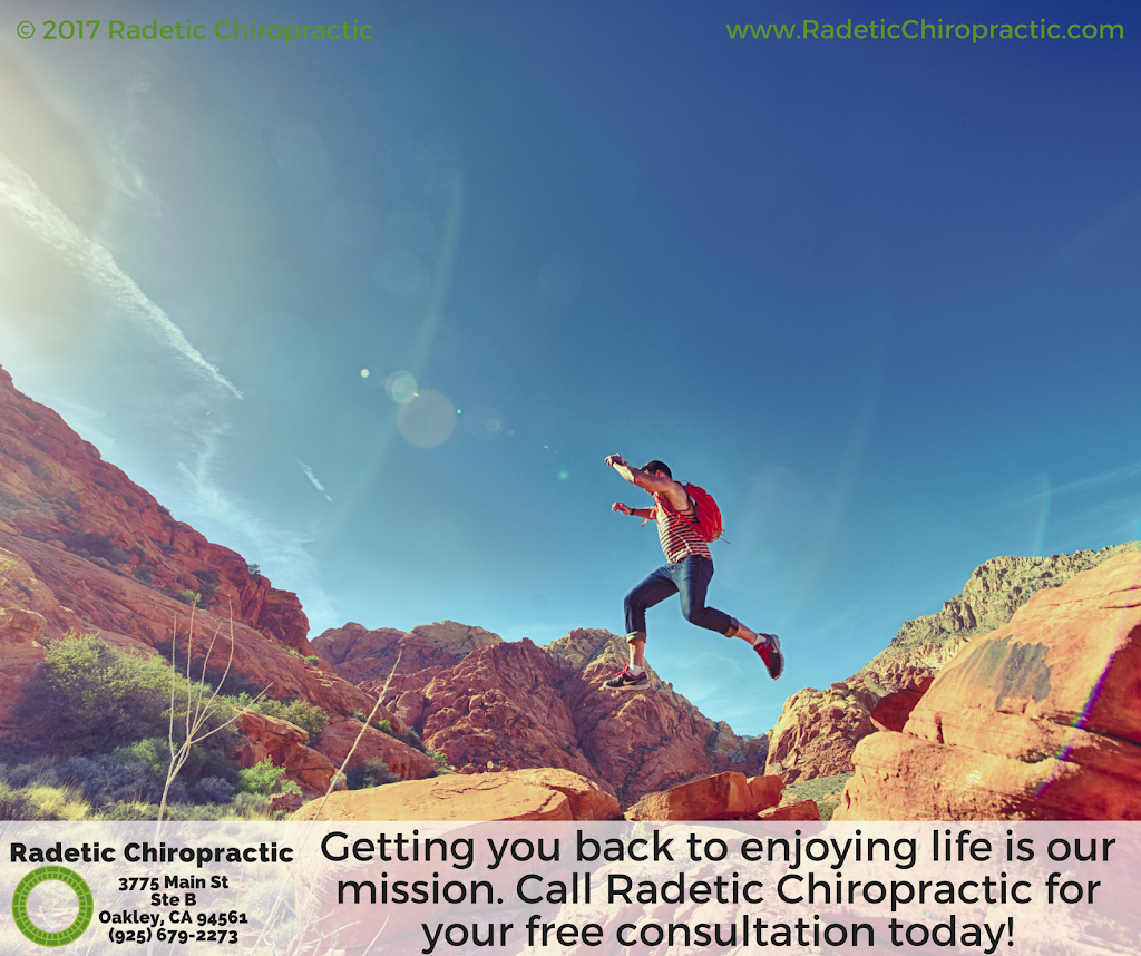 Radetic Chiropractic | 3775 Main St, Oakley, CA 94561, USA | Phone: (925) 679-2273