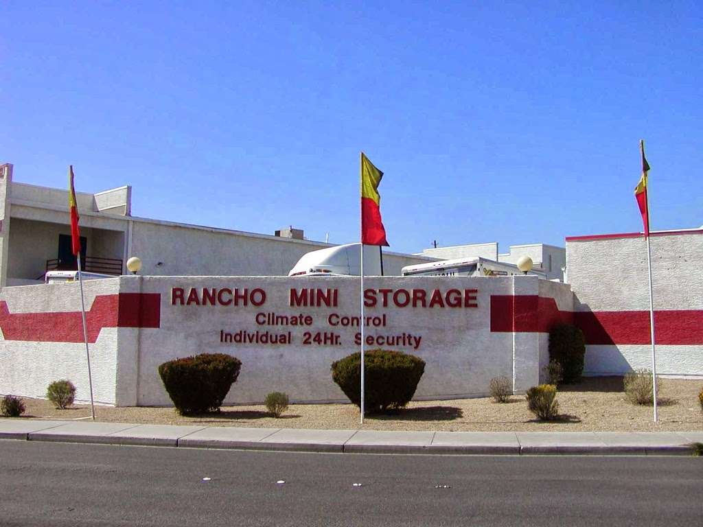 Rancho Mini-Storage | 1661 N Rancho Dr, Las Vegas, NV 89106, USA | Phone: (702) 646-6100