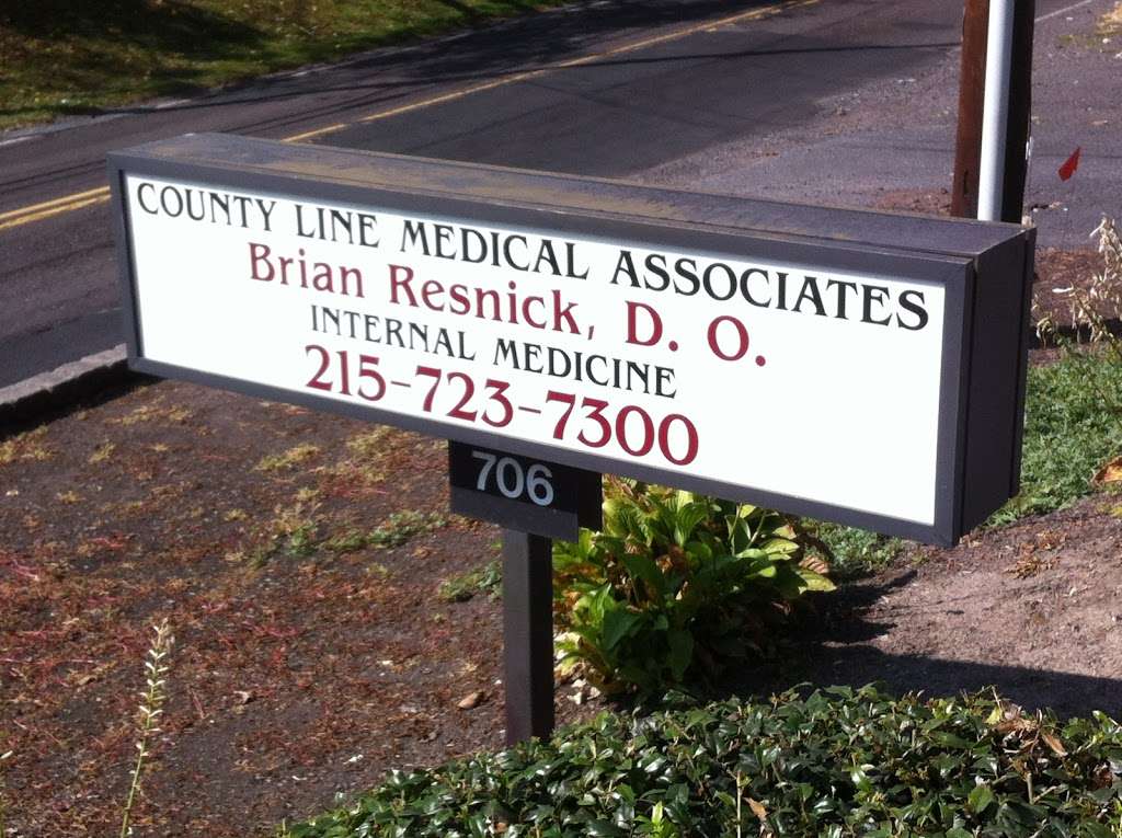 County Line Medical Associates: Brian Resnick, DO | 706 County Line Road, Telford, PA 18969 | Phone: (215) 297-6684