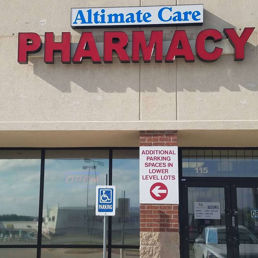Altimate Care Pharmacy | 2813 N Commerce St Suite 115, Fort Worth, TX 76106, USA | Phone: (682) 385-9100