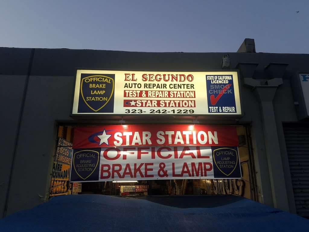 El Segundo Auto Repair Center Smog Brake & Lamp Inspection | 1325 W El Segundo Blvd, Gardena, CA 90247, USA | Phone: (323) 242-1229