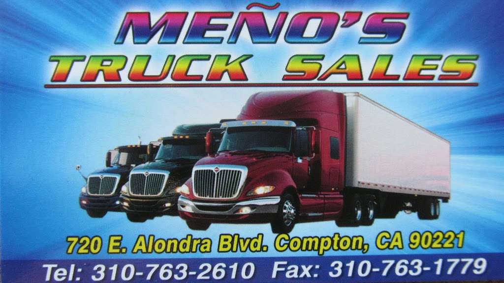 Menos Truck Sales | 720 E Alondra Blvd, Compton, CA 90221 | Phone: (310) 763-2610