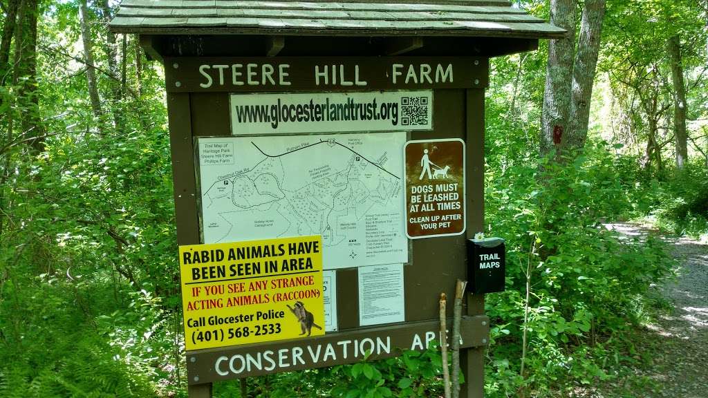 Steere Hill Glocester Land Trust Trailhead | 374 US-44, Chepachet, RI 02814, USA