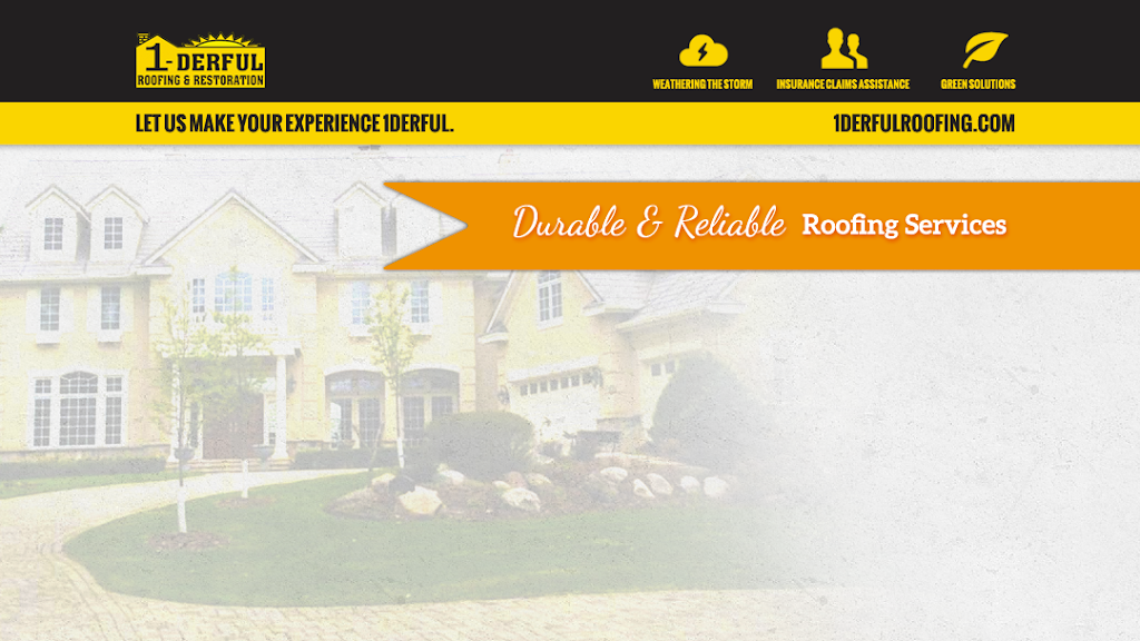 1-Derful Roofing & Restoration | 9850 W Girton Dr Ste A, Lakewood, CO 80227, USA | Phone: (303) 984-7663