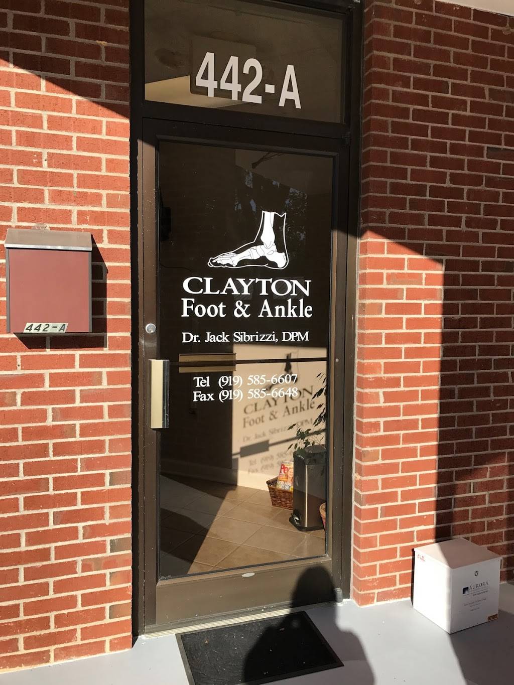 Clayton Foot and Ankle , PC | 442 E Main St Ste A, Clayton, NC 27520, USA | Phone: (919) 585-6607