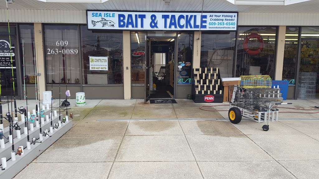 Sea Isle Bait & Tackle | 4120 Park Rd, Sea Isle City, NJ 08243, USA | Phone: (609) 263-6540