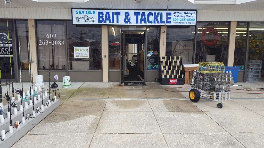 Sea Isle Bait & Tackle | 4120 Park Rd, Sea Isle City, NJ 08243 | Phone: (609) 263-6540