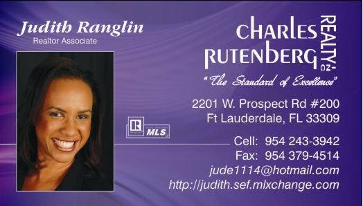 Judith Ranglin - Realtor | 10295 Pembroke Rd, Miramar, FL 33025, USA | Phone: (954) 243-3942