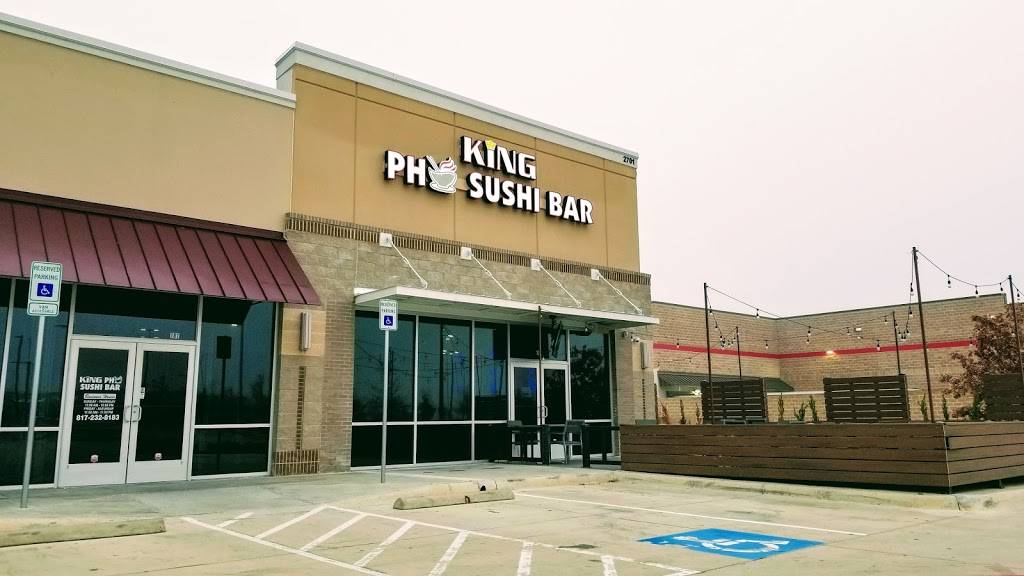 King Pho & Sushi Bar | 2701 Bello Hill Ln #101, Fort Worth, TX 76177, USA | Phone: (817) 232-8183