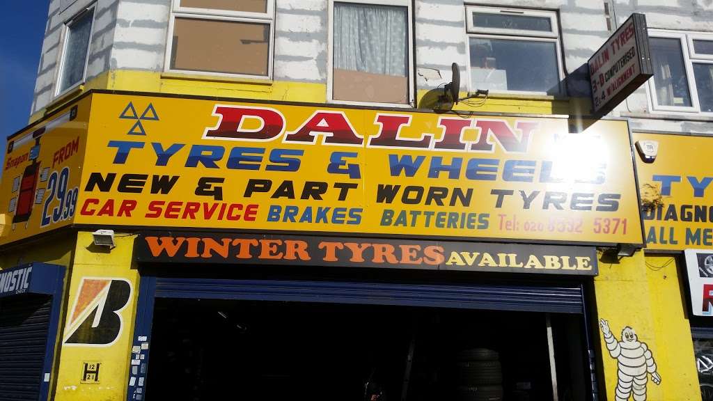 Dalin Tyres & Wheels | 1-2 Princess Parade, New Road, Dagenham RM10 9LS, UK | Phone: 020 8592 5371