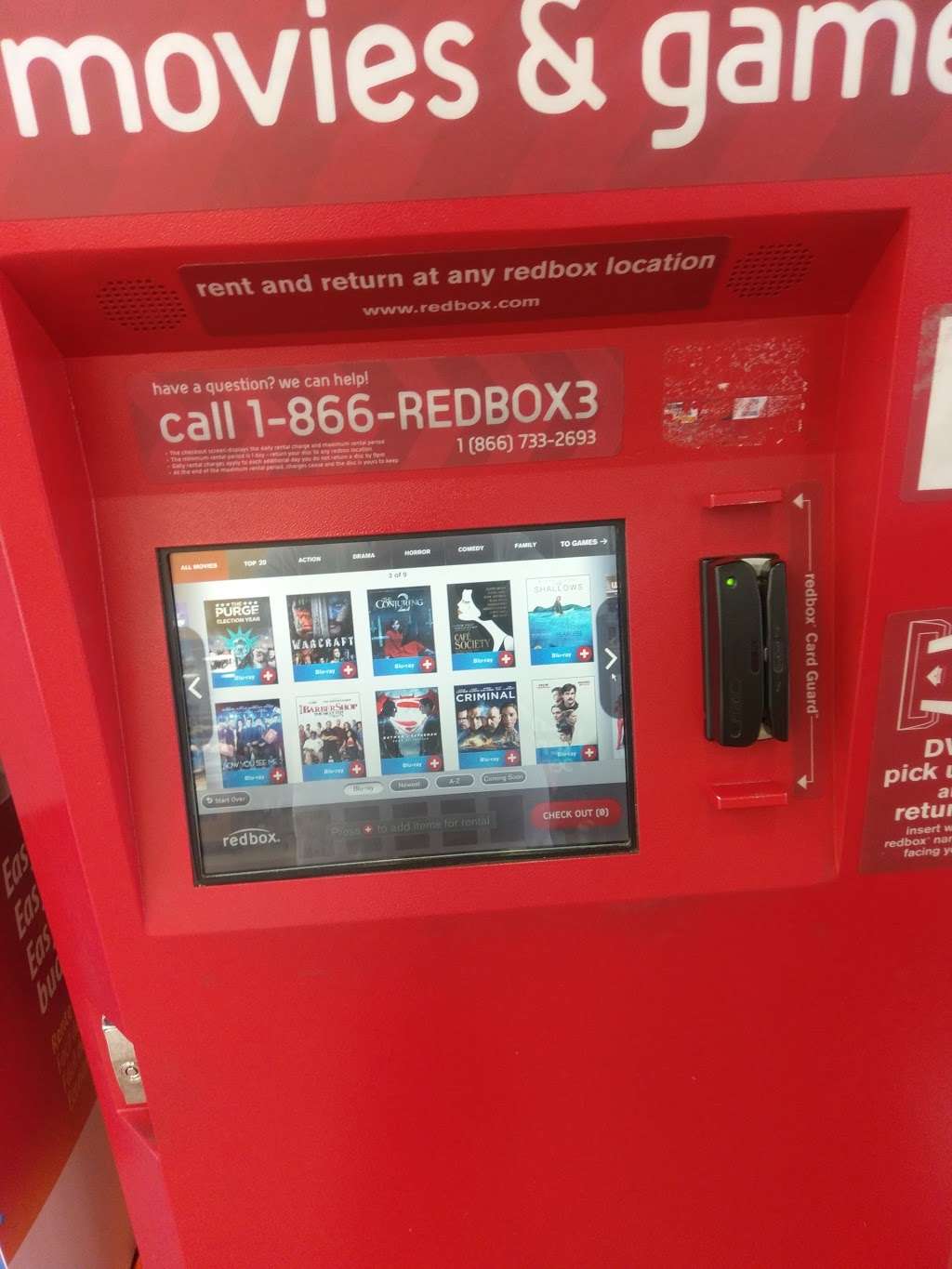 Redbox | 13750 East Fwy, Houston, TX 77015, USA | Phone: (866) 733-2693