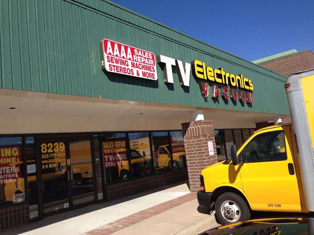 AAAA TV Electronics Vacuum Appliance | 8239 S Holly St, Centennial, CO 80122, USA | Phone: (303) 770-6321