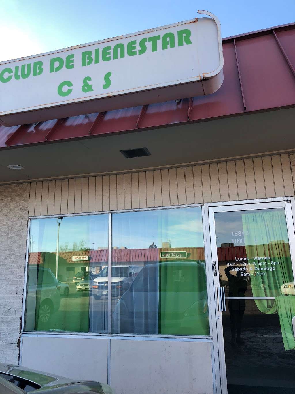 Club de bienestar c&s | 15343 E 6th Ave UNIT G, Aurora, CO 80011 | Phone: (720) 277-4330