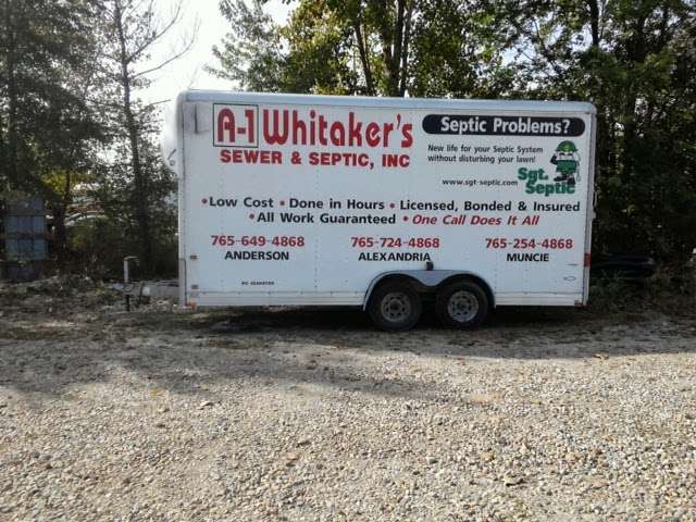 A-1 Whitakers Sewer & Septic service | 9981 N 200 W, Alexandria, IN 46001, USA | Phone: (765) 254-4868
