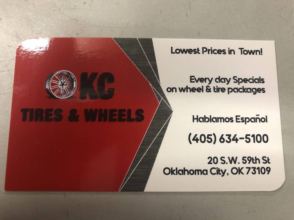OKC tires & wheels | 20 SW 59th St, Oklahoma City, OK 73109, USA | Phone: (405) 634-5100
