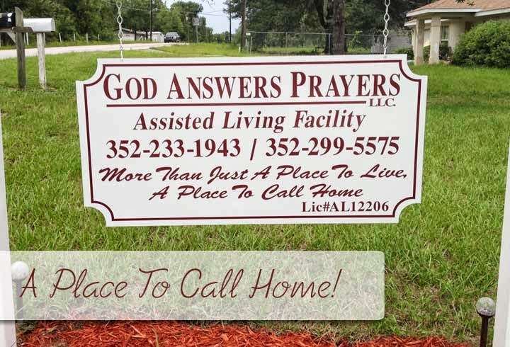 God Answers Prayers | 13470 SE 101st Terrace, Belleview, FL 34420, USA | Phone: (352) 288-2508