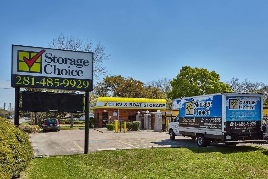 Pearland 5710 Broadway St, Storage Choice Pearland Texas