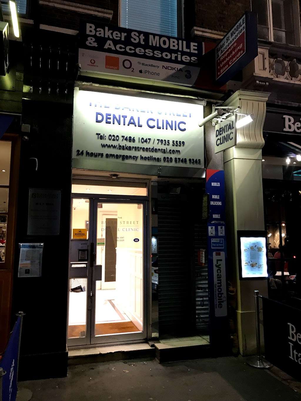 Baker Street Dental Clinic | 102 Baker St, Marylebone, London W1U 6FY, UK | Phone: 020 8748 9365