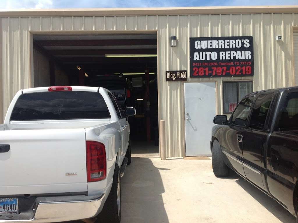 Guerreros Auto Repair | 9421 Farm to Market 2920 #12b, Tomball, TX 77375, USA | Phone: (281) 255-3601